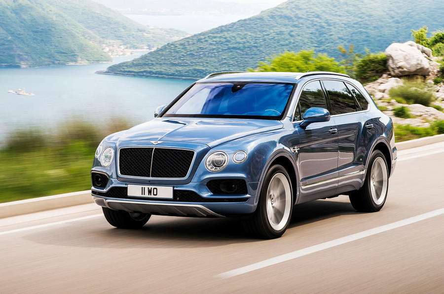 Bentley Bentayga diesel prototype drive