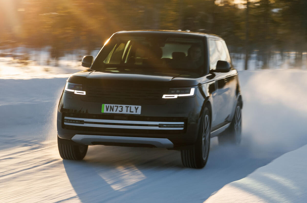 First pictures 2024 Range Rover Electric shown in full Autocar