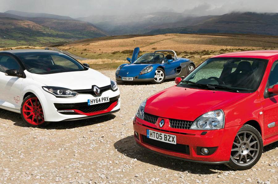 Mégane Trophy-R v Clio Trophy v Sport Spider