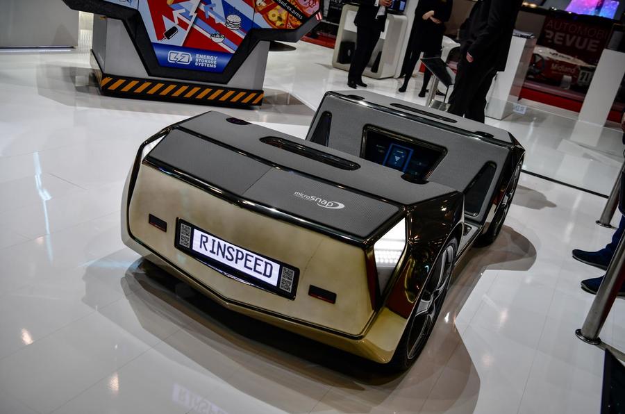 Rinspeed Microsnap self-driving EV