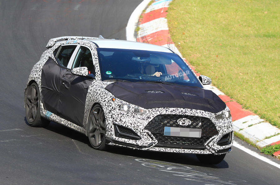 275bhp Hyundai Veloster N: latest sighting reveals interior design