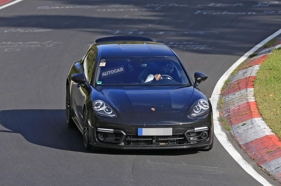 2017 Porsche Panamera Sport Turismo spotted at the Nüburgring