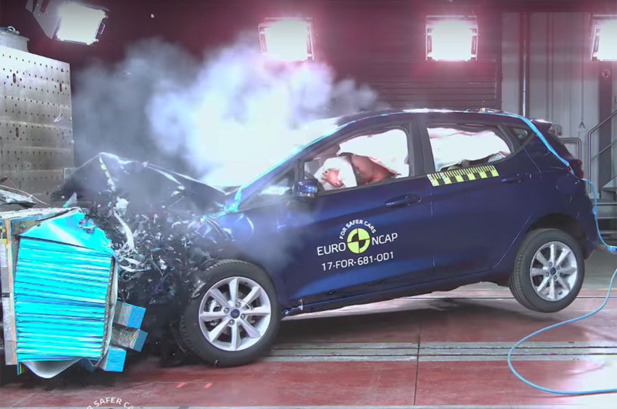 Ford Fiesta crash test