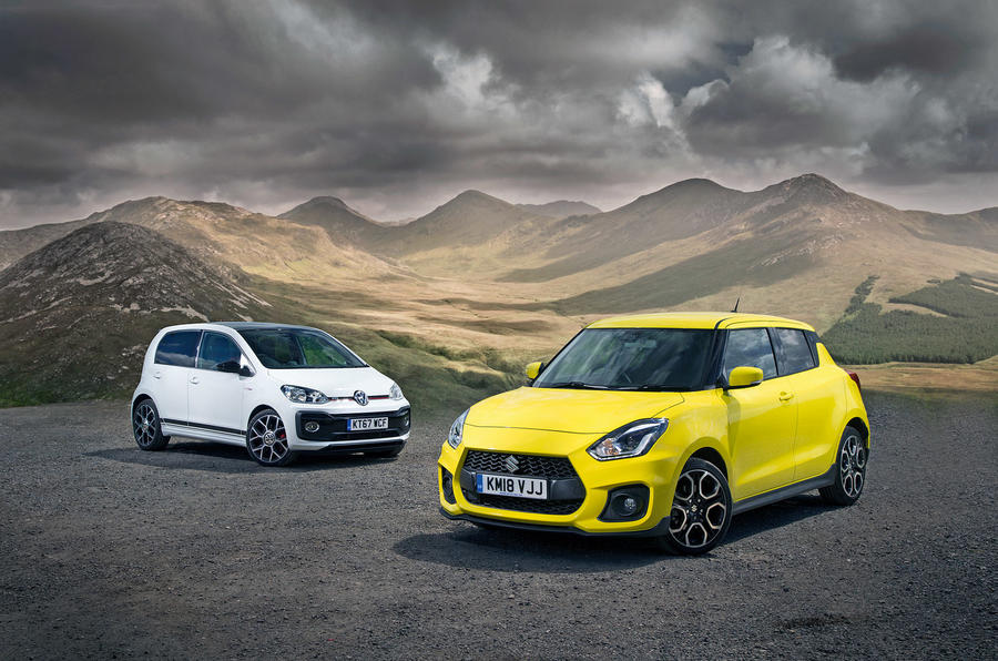 Suzuki Swift Sport vs Volkswagen Up GTI