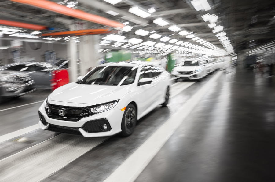 Honda Civic production line - Swindon