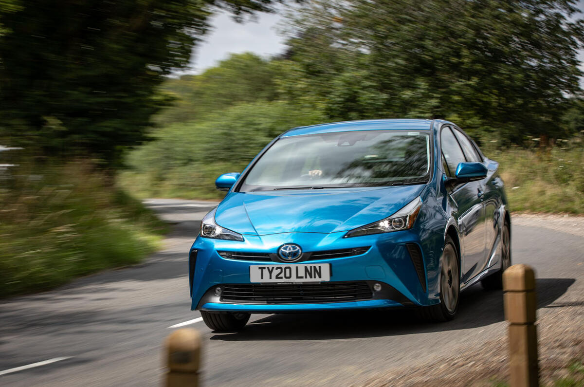 Toyota Prius front tracking