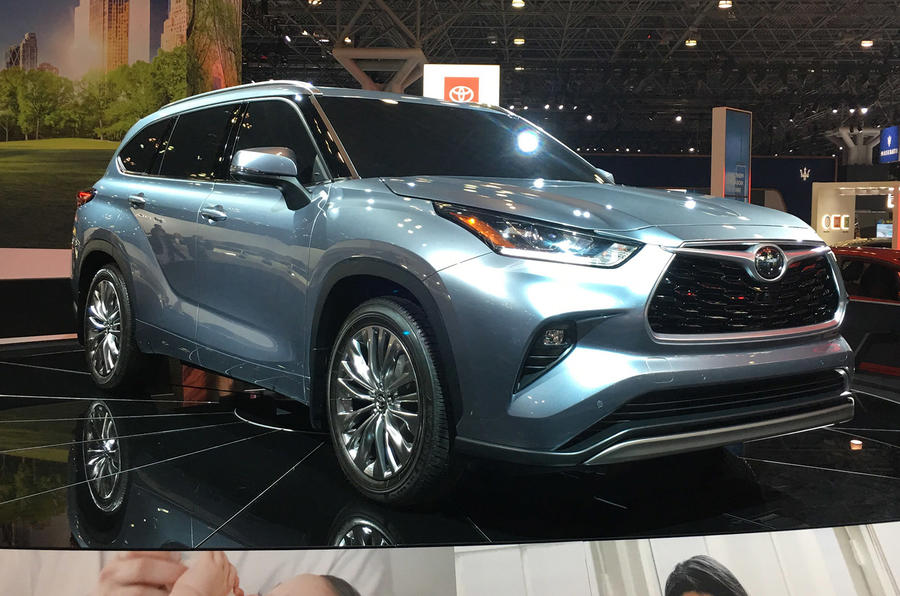 Toyota Highlander - New York Motor Show 2019 - lead