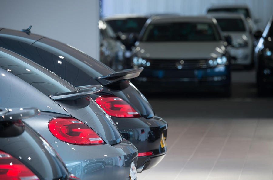 Volkswagen showroom