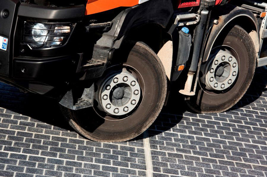 Wattway solar road