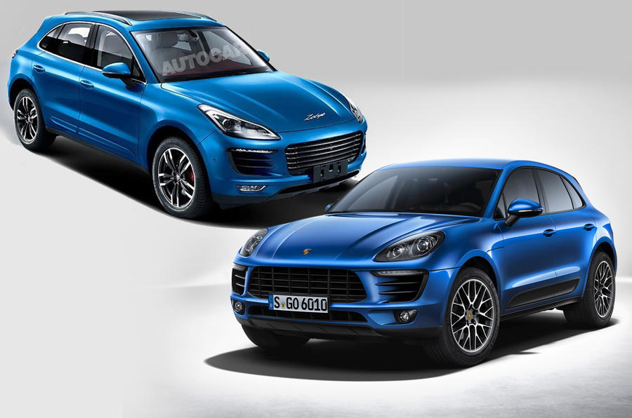 Zotye SR9 is a Porsche Macan clone