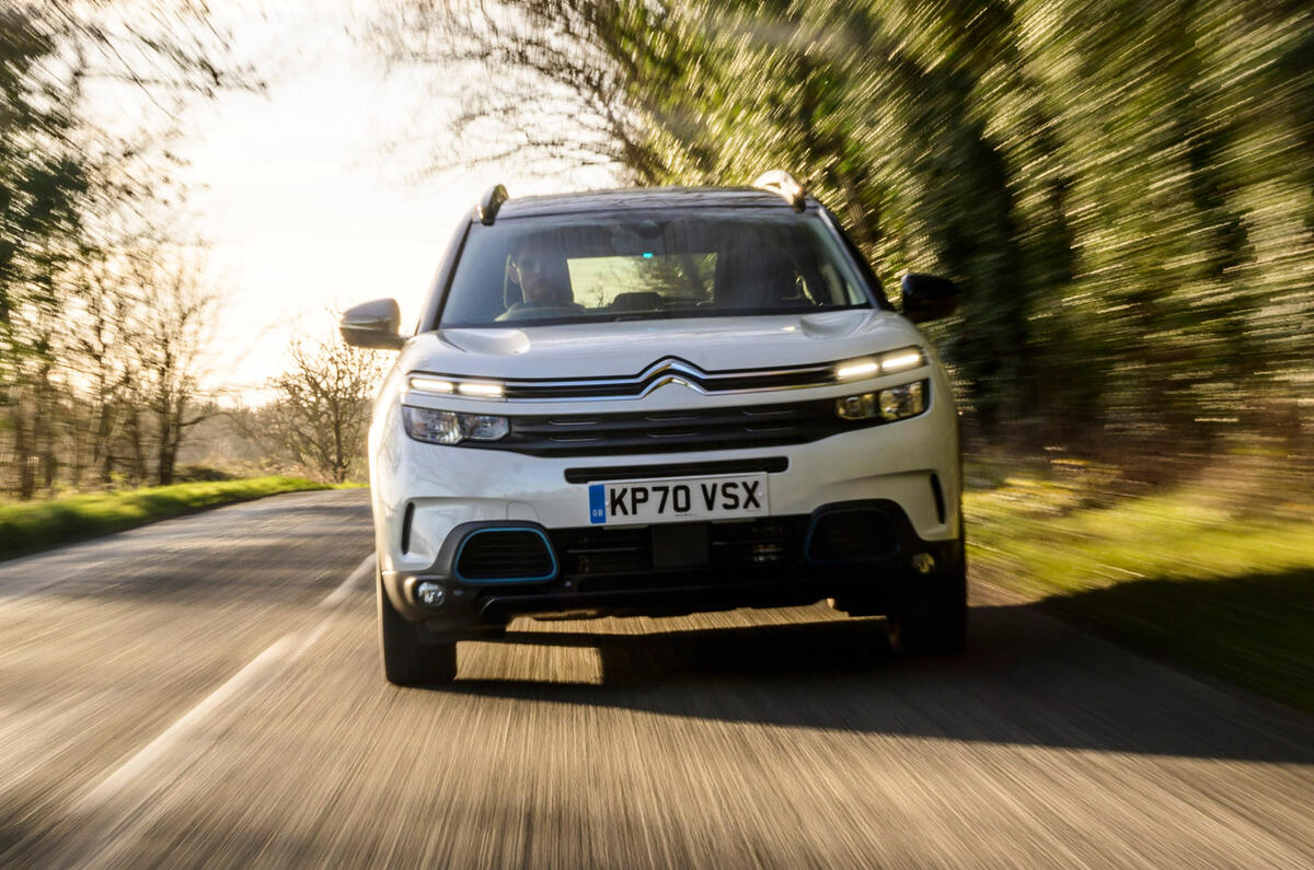 1 Citroen C5 Aircross Hybrid 2021 Long term review hero front