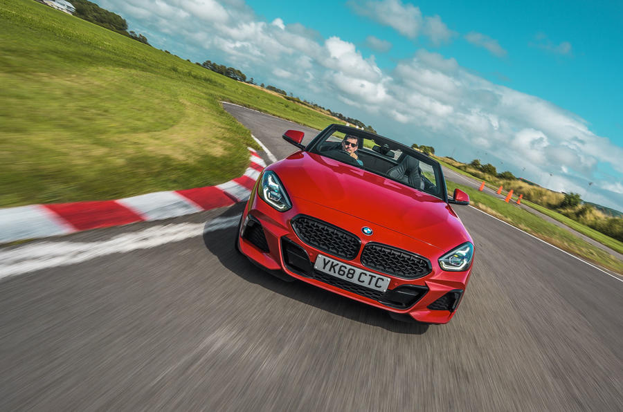 BMW Z4 long-term review - on circuit front 2