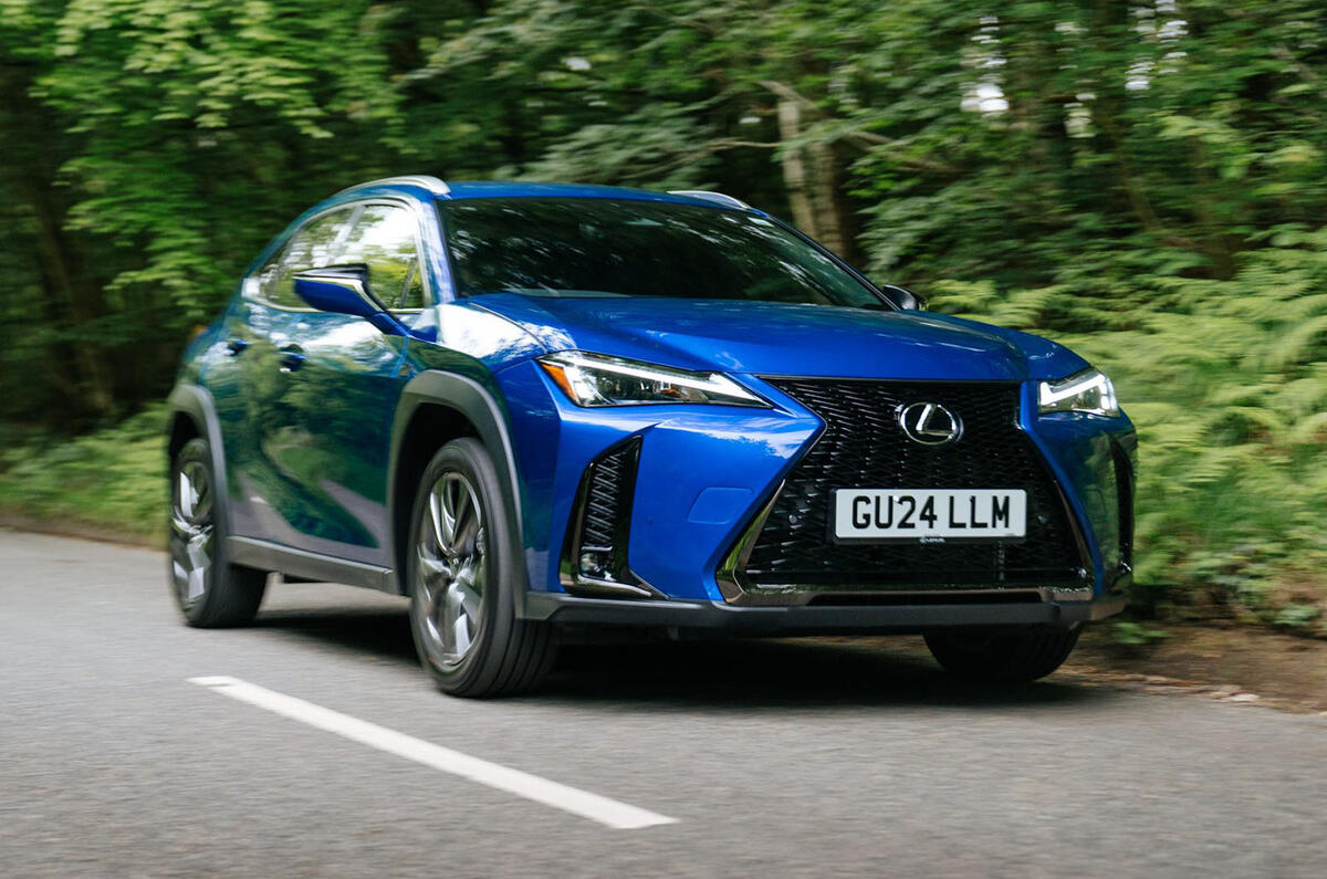 lexus ux300h review 2024 23 front tracking