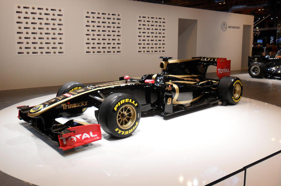 Lotus shows six new racers