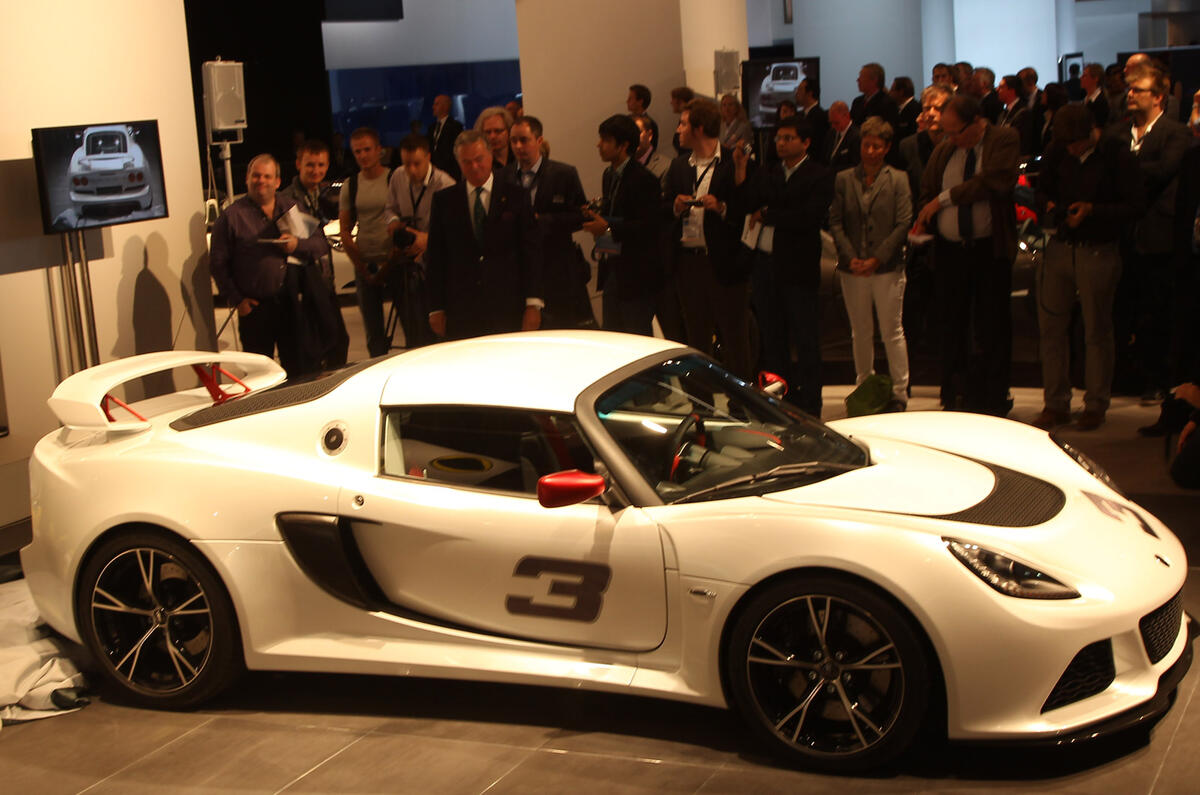 Frankfurt show: Lotus Exige V6