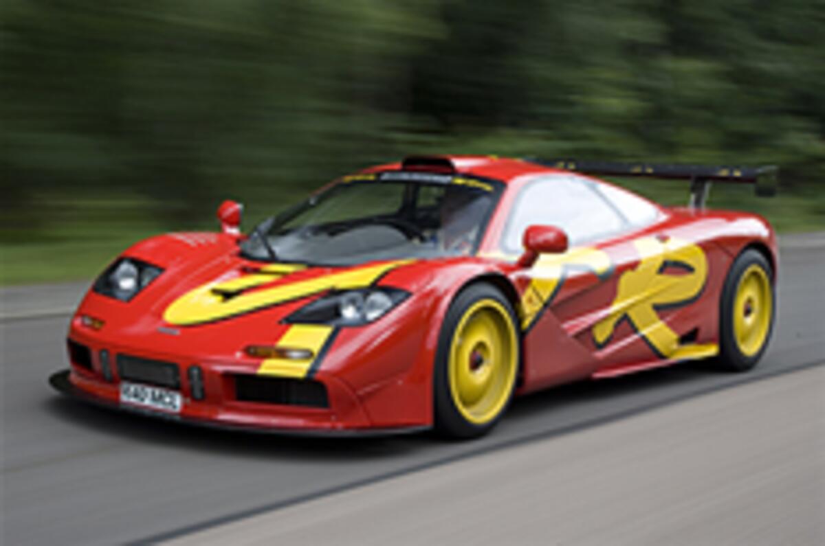 McLaren F1 GTR driven