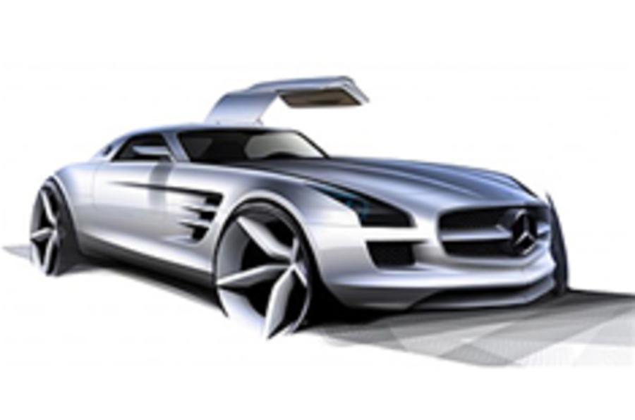 Official pics: Merc SLS supercar