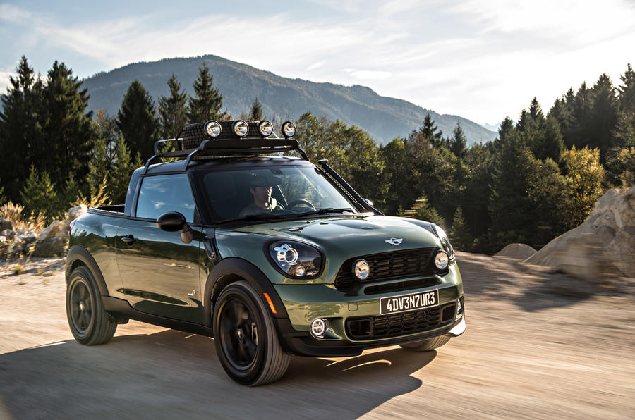 Mini reveals Paceman Adventure pick-up concept