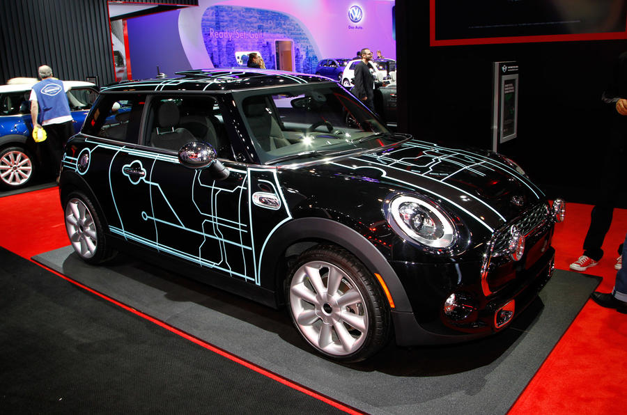 Tron-style design for new Mini art car