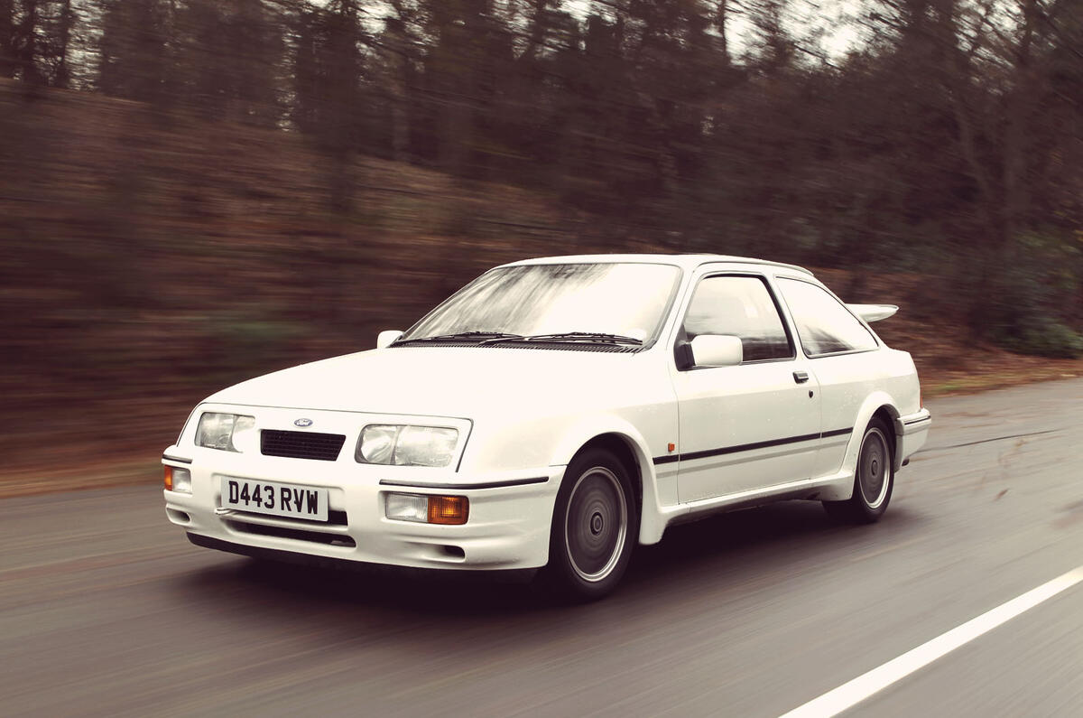 Ford Sierra RS Cosworth driven