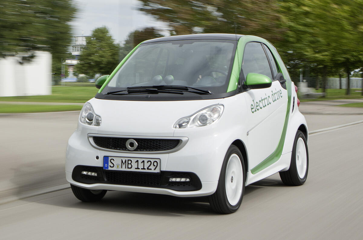 Third-gen Fortwo ED revealed 