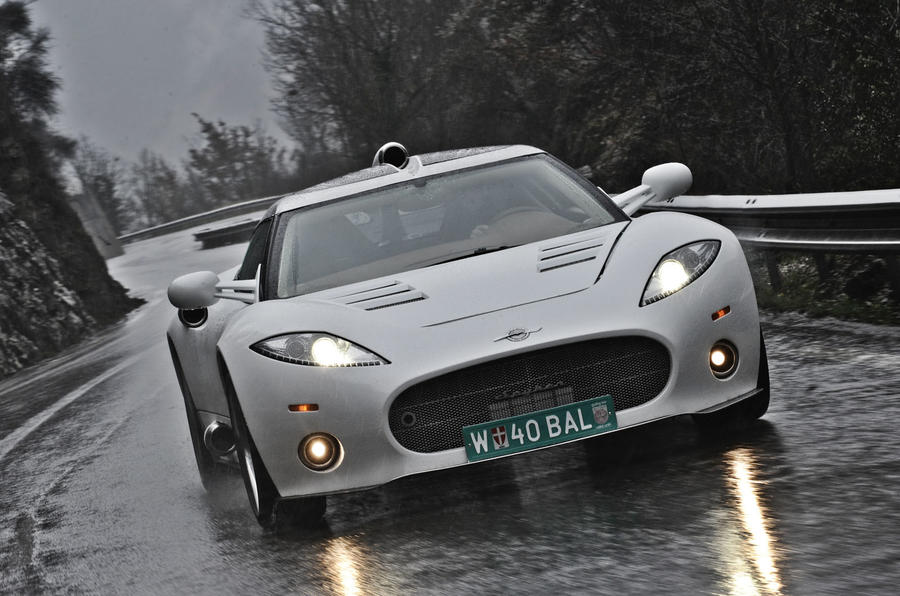 Spyker C8 Aileron on video