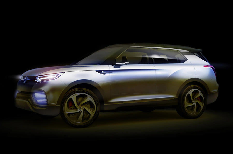 Ssangyong XLV concept for Geneva reveal