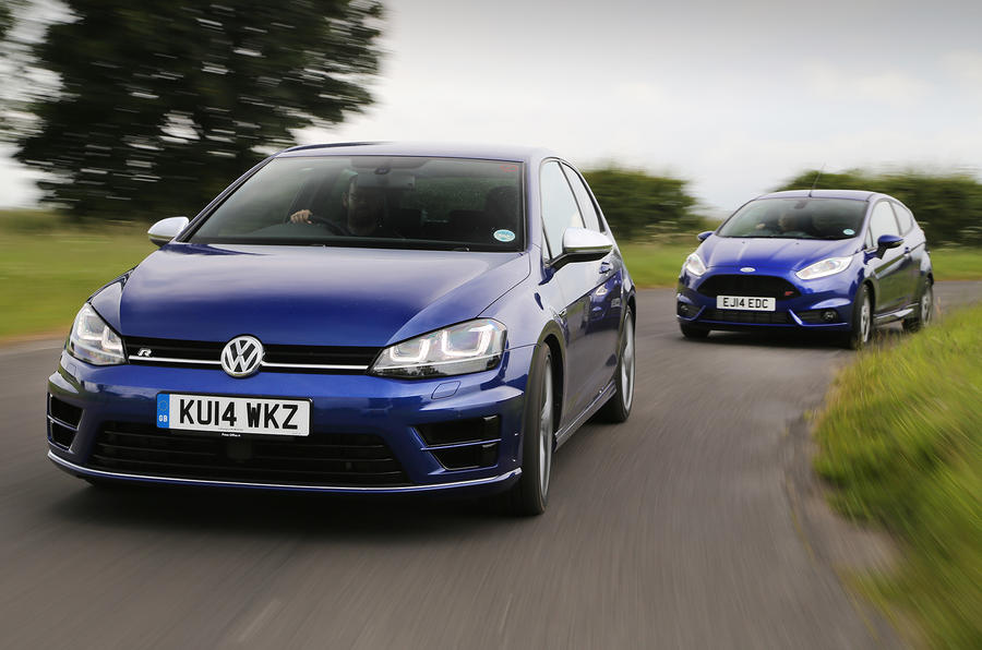 Affordable fun special - Ford Fiesta ST3 Mountune versus VW Golf R