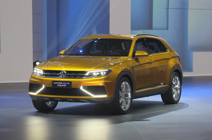 Volkswagen CrossBlue Coupé: Shanghai motor show 2013