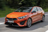 1 Kia Ceed GT Line 2021 facelift first drive tracking front