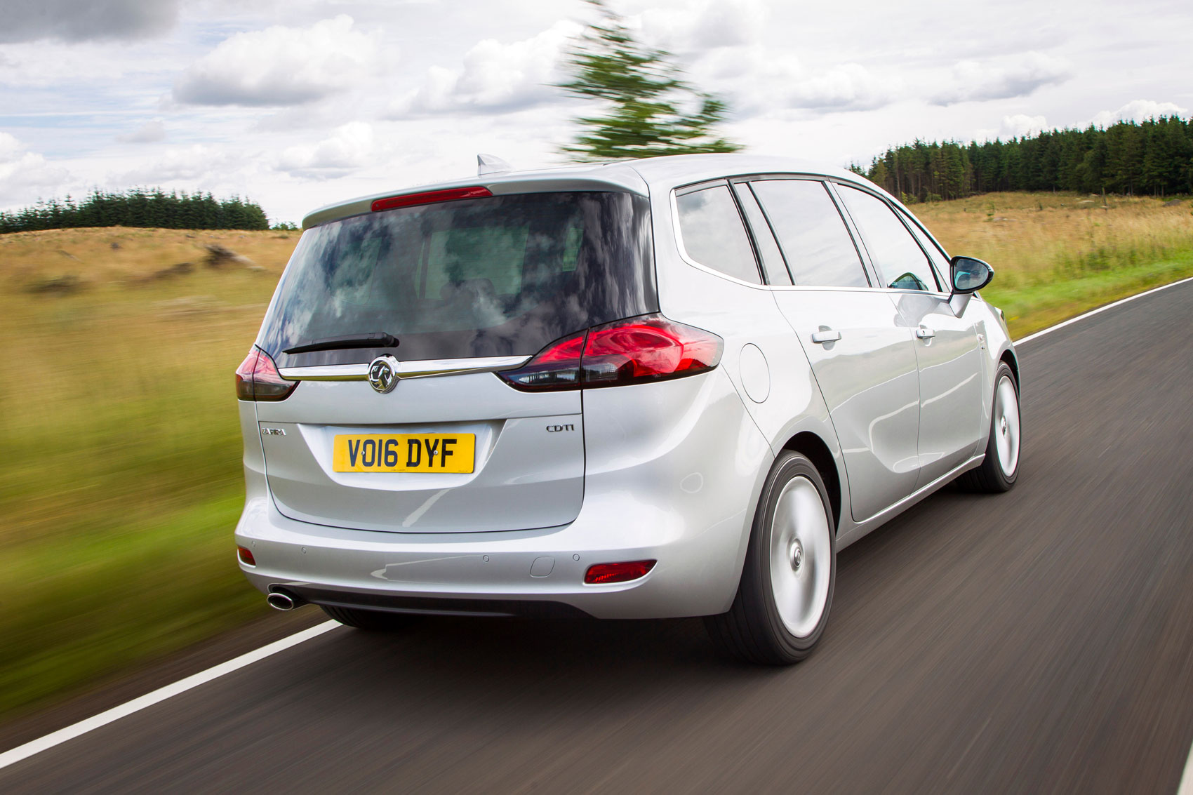 Vauxhall Zafira Tourer rear