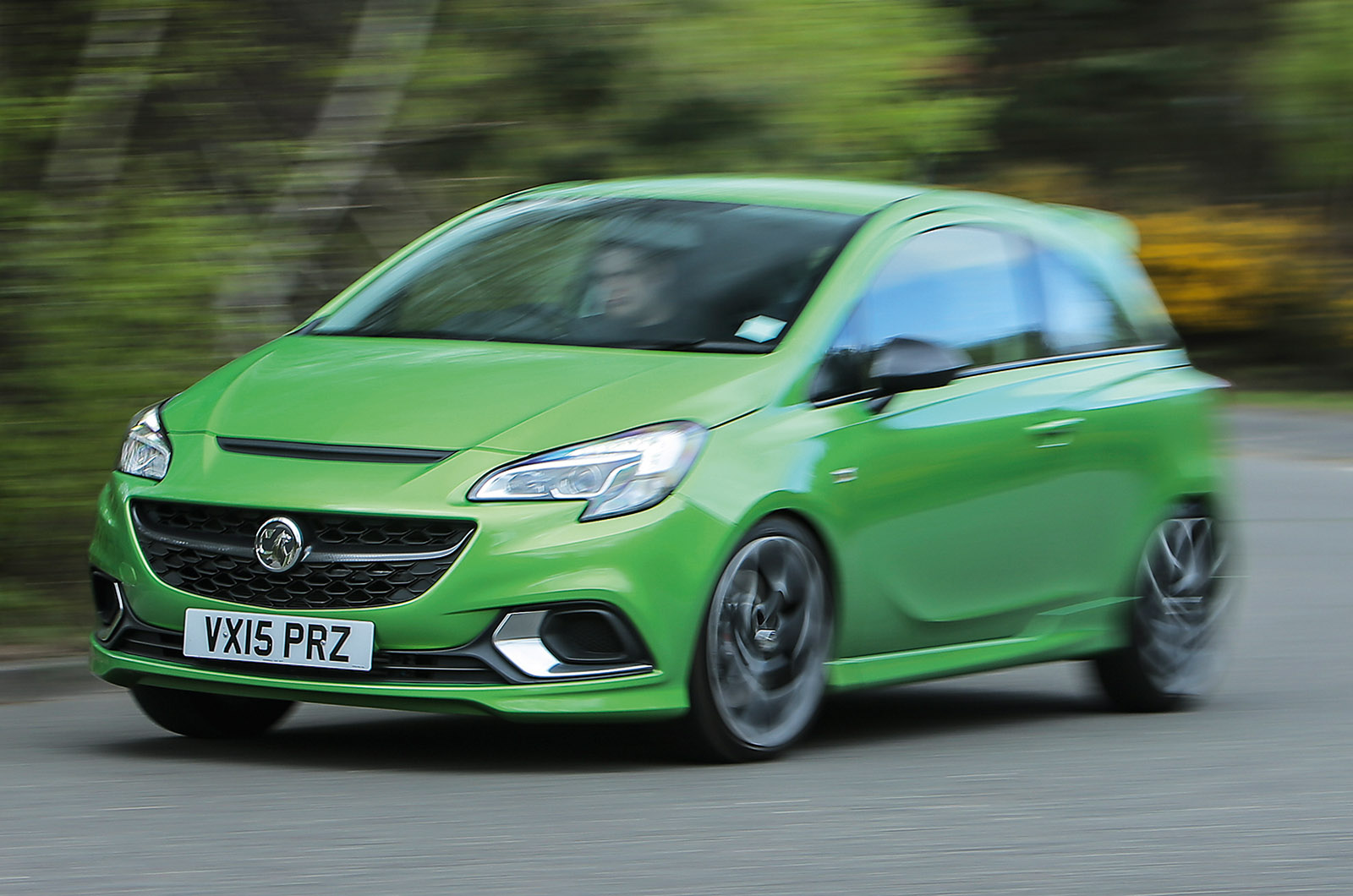 Vauxhall Corsa VXR cornering