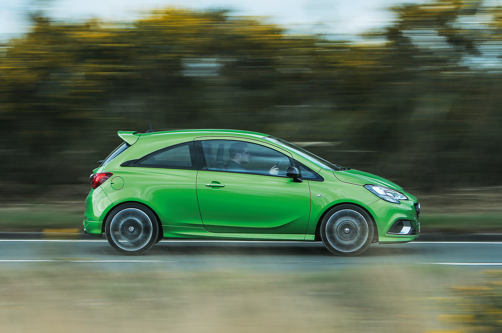 Vauxhall Corsa VXR side profile